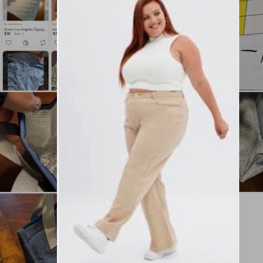 Erika Stretch Jeans size XL Inseam 29”  40” Waist before stretch.